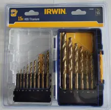 Набор сверл STC HSS-Pro TIN 15pce 15 шт.