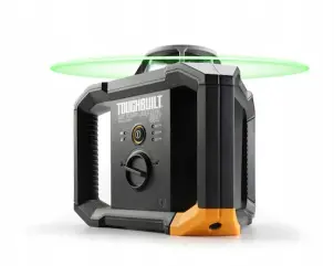 Ротационный лазер ToughBuilt TB-H2S4-LL-M150-R1 с приемником зеленый 150м. №1