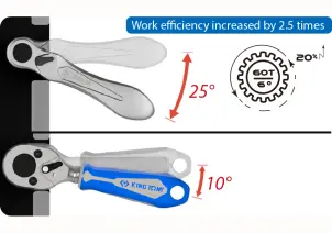 Трищетка мини 1/4" 60 зубов №2
