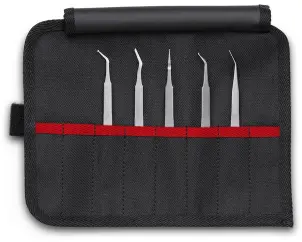 SMD Пинцет для прецизионных работ Set, 5 pcs №1