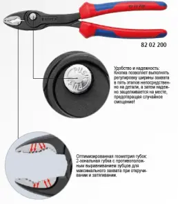 Кліщі TwinGrip 82 02 200 №4