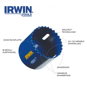 Коронка по металлу IRWIN биметаллическая 25 мм. №2