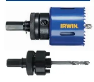 Коронка по металлу IRWIN биметаллическая 38 мм 1" №3