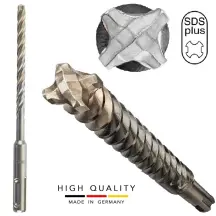 Бур SDS Plus 10.0х210 мм, QUAD SPEEDHAMMER, IRWIN
