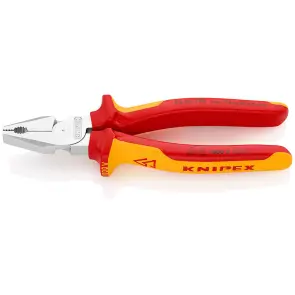 Плоскогубці комбіновані особливої міцності KNIPEX 02 06 180 SB №1