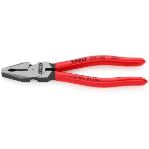 Плоскогубці комбіновані особливої потужності, Фосфатовані, KNIPEX 02 01 200 SB №1