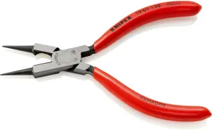 Круглогубці з ріжучою кромкою діаметр 2,2мм, 130мм KNIPEX 1901130, фосфатовані №2