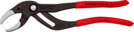Кліщі трубні сантехнічні переставні, діаметр 80мм KNIPEX 81 01250 SB, фосфатовані