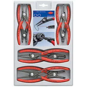 Набір прецизійних щипців для стопорних кілець KNIPEX 00 20 04 SB №1