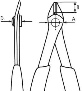 Кусачки Electronic Super Knips, діаметр 1,6мм, 125мм KNIPEX 78 03 125 SB (в блістері) №4