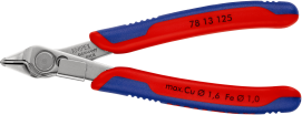 Кусачки Electronic Super Knips, діаметр 1,6мм, 140мм KNIPEX 78 13 125 SB (в блістері)