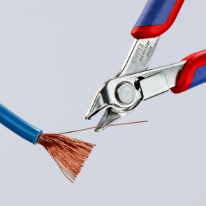 Кусачки Electronic Super Knips, діаметр 1,6мм, 140мм KNIPEX 78 13 125 SB (в блістері) №3