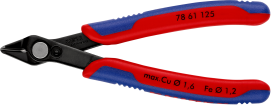 Кусачки Electronic Super Knips, діаметр 1,6мм, 125мм KNIPEX 78 61 125 SB (в блістері)