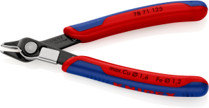 Кусачки Electronic Super Knips, діаметр 1,6мм, 125мм KNIPEX 78 71 125 SB №2