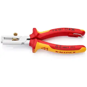Інструмент для видалення ізоляції VDE KNIPEX 11 06 160 T №3