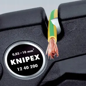 Автоматический инструмент для удаления изоляции 12 40 200_1 KNIPEX №5