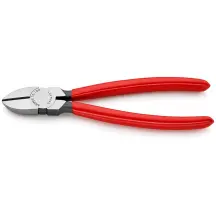 Кусачки бокові (бокорізи), діаметр 4,0мм, 180мм KNIPEX 70 01 180 SB, фосфатовані купити