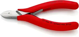 Кусачки бічні (бокорізи) для электроники, Ø1,6мм KNIPEX 77 01 115 SB (в блістері)