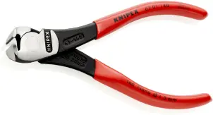 Кусачки торцевые (клещи) особой мощности, диаметр 4,0мм KNIPEX 67 01 140 SB, фосфатированные №2