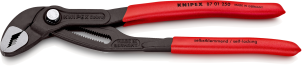 Кліщі сантехнічні переставні високотехнологічні, діаметр 50мм Cobra KNIPEX 87 01 250 SB, фосфатовані №1