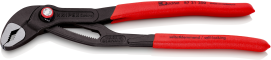 Кліщі сантехнічні переставні, діаметр 50мм Cobra QuickSet KNIPEX 87 21 250 SB (з автоспуском) фосфатовані