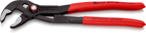 Кліщі сантехнічні переставні, діаметр 50мм Cobra QuickSet KNIPEX 87 21 250 SB (з автоспуском) фосфатовані №2