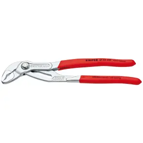 Високотехнологічні сантехнічні кліщі Cobra, хромовані KNIPEX 87 03 250 SB №1