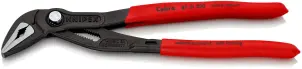 Кліщі сантехнічні переставні особливо тонкі, Ø42мм Cobra ES KNIPEX 87 51 250 SB, фосфатовані №1