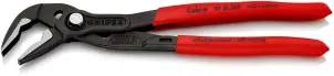 Кліщі сантехнічні переставні особливо тонкі, Ø42мм Cobra ES KNIPEX 87 51 250 SB, фосфатовані №2