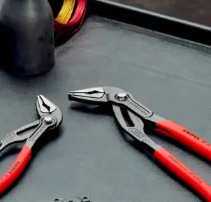 Высокотехнологичные сантехнические клещи Cobra ES 87 51 180 (утонченные губки) №3