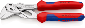 Кліщі переставні-гайковий ключ, діаметр 27мм KNIPEX 86 05 150 SB, хромовані в магазині TVOE