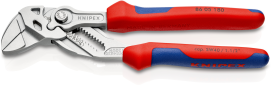 Кліщі переставні-гайковий ключ, діаметр 40мм KNIPEX 86 05 180 SB, хромовані купити