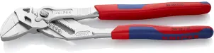 Кліщі переставні-гайковий ключ, діаметр 46мм KNIPEX 86 05 250 SB, хромовані №1