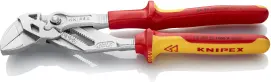 Кліщі переставні-гайковий ключ, діаметр 52мм VDE KNIPEX 86 06 250 SB, хромовані