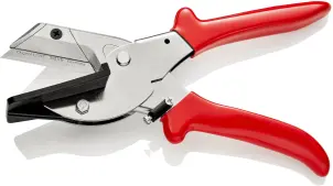 Ножиці для плаского (шлейфового) кабелю KNIPEX 94 15 215 EAN, хромовані №2
