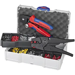 Набір кабельних наконечників для обпресування KNIPEX 97 90 10 №1