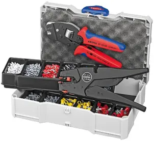 Набір кабельних наконечників для обпресування KNIPEX 97 90 12 №1