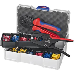 Набір кабельних наконечників для обпресування KNIPEX 97 90 22 №1