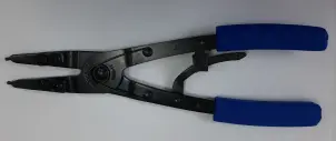 Пассатижи для внутренних стопорных колец, артикул 68GS-11 (синие ручки) №1