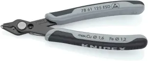 Кусачки Electronic Super Knips, діаметр 1,6мм, 125мм KNIPEX 78 61 125 ESD №4