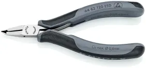 Кусачки торцевые для электроники KNIPEX 64 62 120 ESD №1