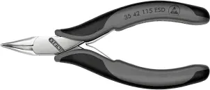 Плоскогубці захватні для електроніки KNIPEX 35 42 115 ESD №1