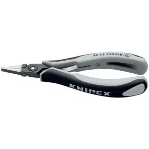 Прецизійні плоскогубці захватні для електроніки KNIPEX 34 12 130 ESD №1