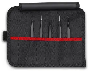 Пинцет универсальный Set ESD, 5 pcs №1