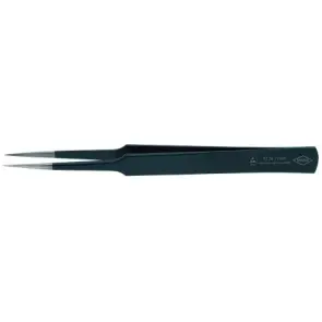 Пинцет для прецизионных работ, антистатический KNIPEX 92 28 72 ESD №1