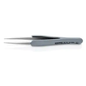 Пинцет для прецизионных работ, антистатический 123 мм KNIPEX 92 21 10 ESD №1