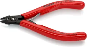 Кусачки бокові (бокорізи) для електроніки, діаметр 1,3мм, 125мм KNIPEX 75 12 125, фосфатовані №2