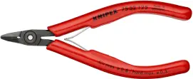 Кусачки бокові (бокорізи) для електроніки, діаметр 0,8мм, 125мм KNIPEX 75 52 125, фосфатовані купити в Києві