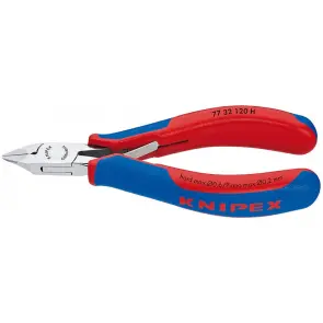 Кусачки бокові для електроніки KNIPEX 77 32 120 H №1