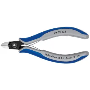 Прецизійні кусачки бокові для електроніки KNIPEX 79 02 120 №1